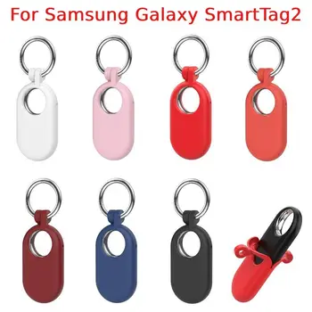 Veekindel Kaitse Case for Samsung Galaxy SmartTag2 Tracker Võtmehoidja Lapsed GPS-Käevõru Pehmest Silikoonist Kate Tracker Omanik