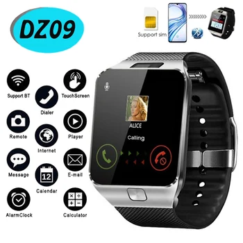 DZ09 Bluetooth Smart Vaadata Sim-Kaardi Kaamera Watch Sobivad Sport Veekindel Pedometer Mehed Naised Smartwatch Wathsapp Facebook