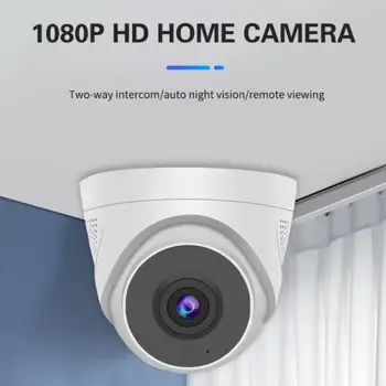 Wifi Survalance Kaamera ELI/USA Julgeoleku Kaitse 1080P 360° Panoraam Intelligent Night Vision Home Security Intercom Videokaamera