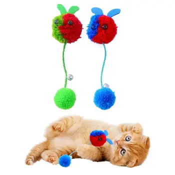 Naljakas Kass Mänguasjad Fuzzy Pallid Interaktiivne Mängib Vaikne Palli Närimiseks Mõeldud Mänguasjad Kassipojad Kutsikas Siseruumides Sport, mänguasjad, lemmikloomatarbed