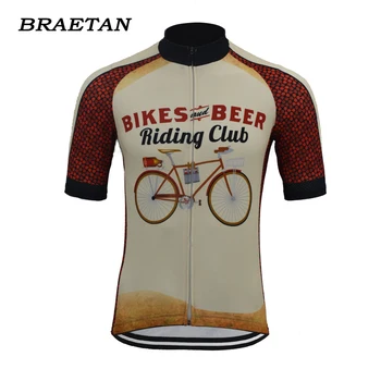 bike õlu riding club jalgrattasõit jersey lühikesed varrukad bike rõivad meeste jalgratta kanda jalgratta riided braetan