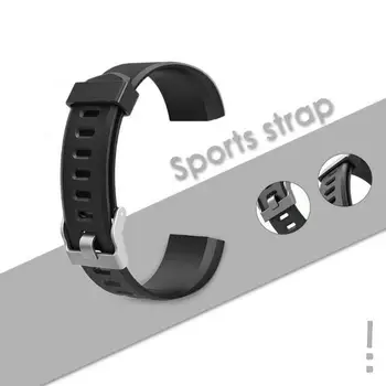Kella Rihm Asendamine Käevõru Watchband jaoks ID115Plus HR ID115 Fitness Tegevuse Tracker Smart Watch Band Tarvikud