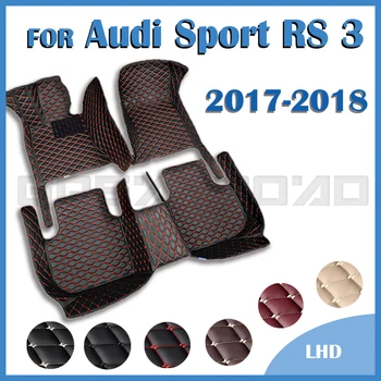 Auto Põranda Matid Audi Sport PP 3 2017 2018 Kohandatud Auto Suu Padjad Auto Vaip Katte sisustuselemendid