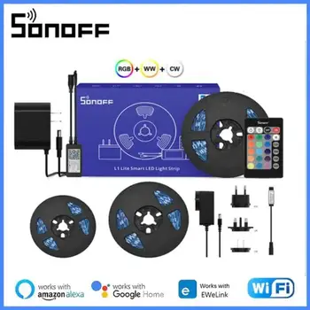 SONOFF L2/L2 Lite Smart LED Riba WIFI Reguleeritav, Paindlik RGB Valgus App/hääljuhtimine Kaudu EWelink Alexa Google Kodu
