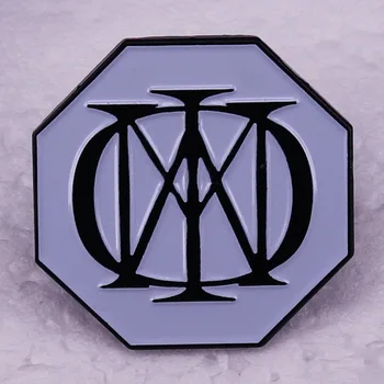 Dream Theater-Ameerika Orkestri Sümbol Emailiga Pin-Cartoon Sõle Rinnamikrofon Märgid Ehted Kingitus Naljakas, Armas Moe Lapsed, Sõbrad