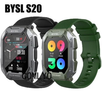 Eest BYSL S20 Rihm Smart watch Silikoon Käevõru Bänd