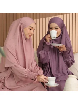 16 Värvi Moslemi Naine Palve Riided Islami Riided Ramadan Eid Hijab Kleit Dubai Türgi Abaya+Extra Pikk Pea Sall Jilbab
